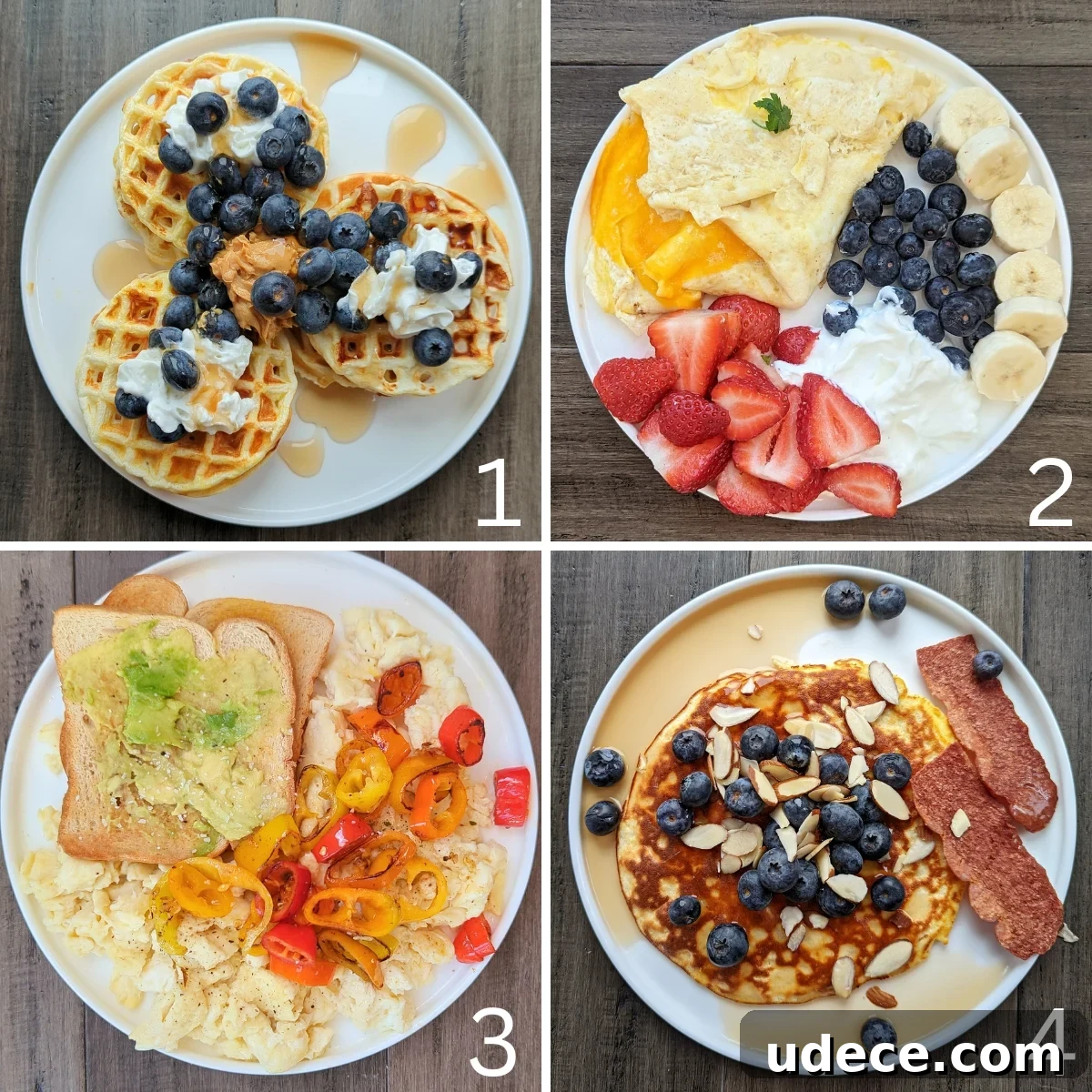 12 Low-Calorie Breakfasts for Weight Loss — 350 Cal, 40P/30C/30F 2 low calorie breakfast 350 calories 40-30-30 page 1