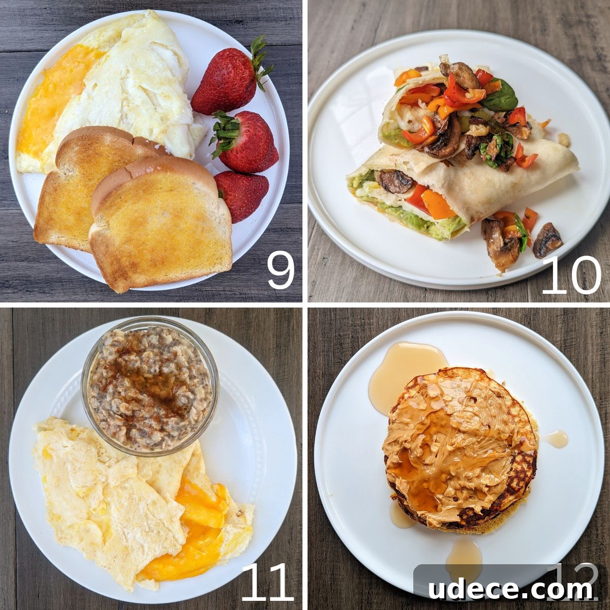 12 Low-Calorie Breakfasts for Weight Loss — 350 Cal, 40P/30C/30F 4 low calorie breakfast 350 calories 40-30-30 page 3B