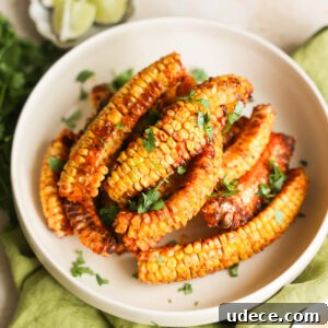 Crispy Corn Ribs Recipe: Tangy BBQ Flavor for Summer Cookouts 10 overhead corn ribs on plate