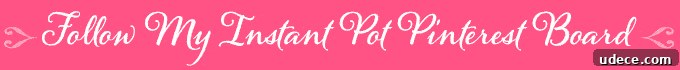 Creamy Instant Pot White Chicken Chili Recipe for Weeknights 6 pink button with the words follow my Simply Happy Foodie pinterest board