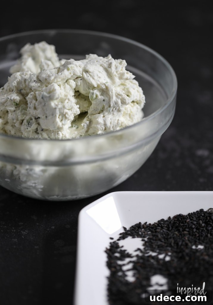 Creepy Spider Cheeseballs Recipe for Halloween Party Snacks 7 Cheeseball mixture