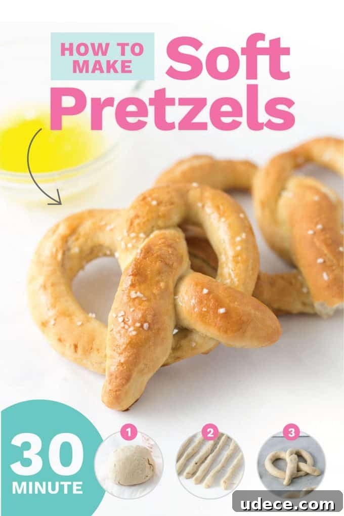 Quick 30-Minute Soft Pretzels Recipe You Can Make at Home 2 How to Make Homemade Soft Pretzels
