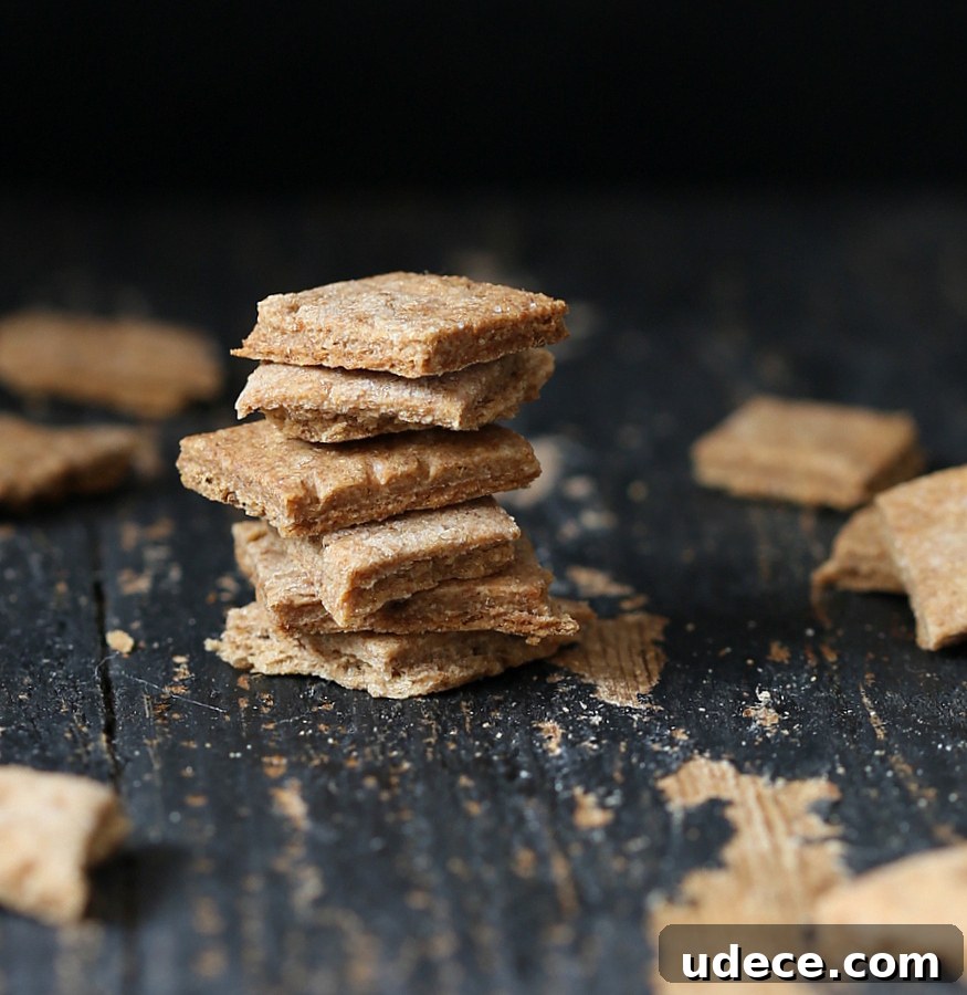 Vegan Baked Mathri - Wheat Semolina Crackers