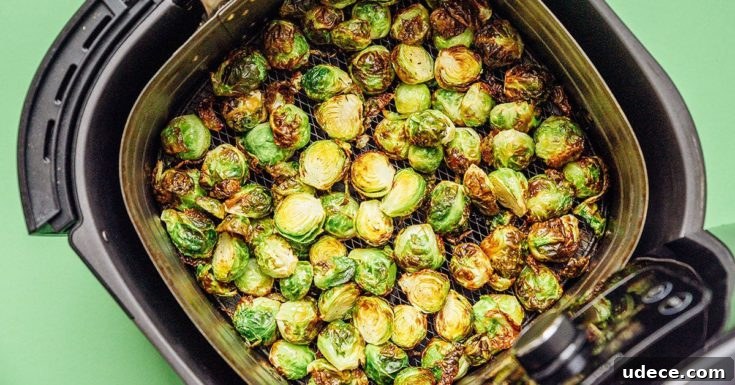 Image for The Best 15-Minute Air Fryer Brussels Sprouts