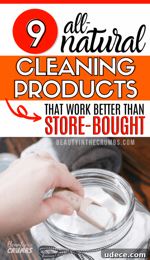 homemade household cleaning products
