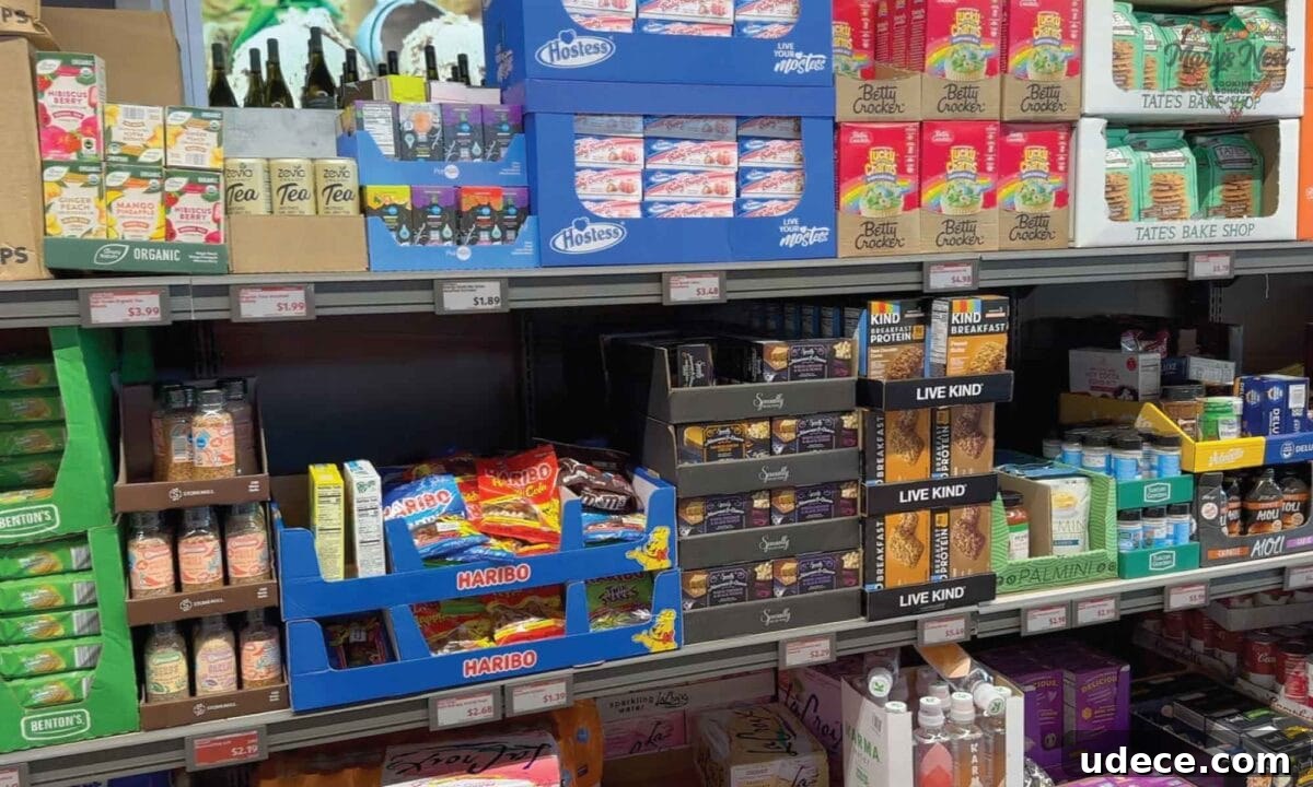 Save Money on Groceries at Aldi: 7 Practical Tips 5 Showing shelves in the Aldi finds aisle.