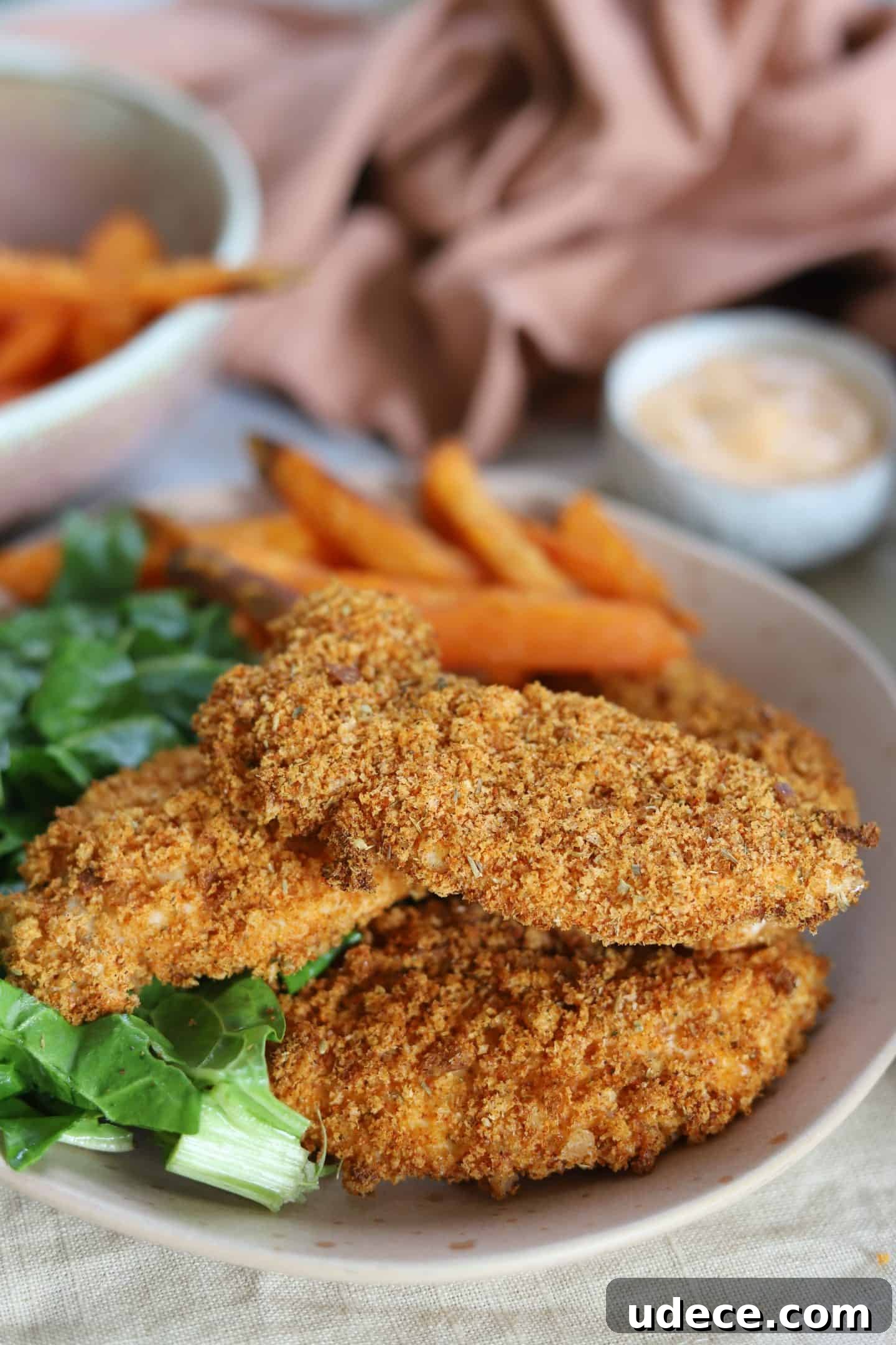 Spicy Gluten-Free Crispy Breaded Chicken Recipe 2 Spicy gluten free breaded chicken