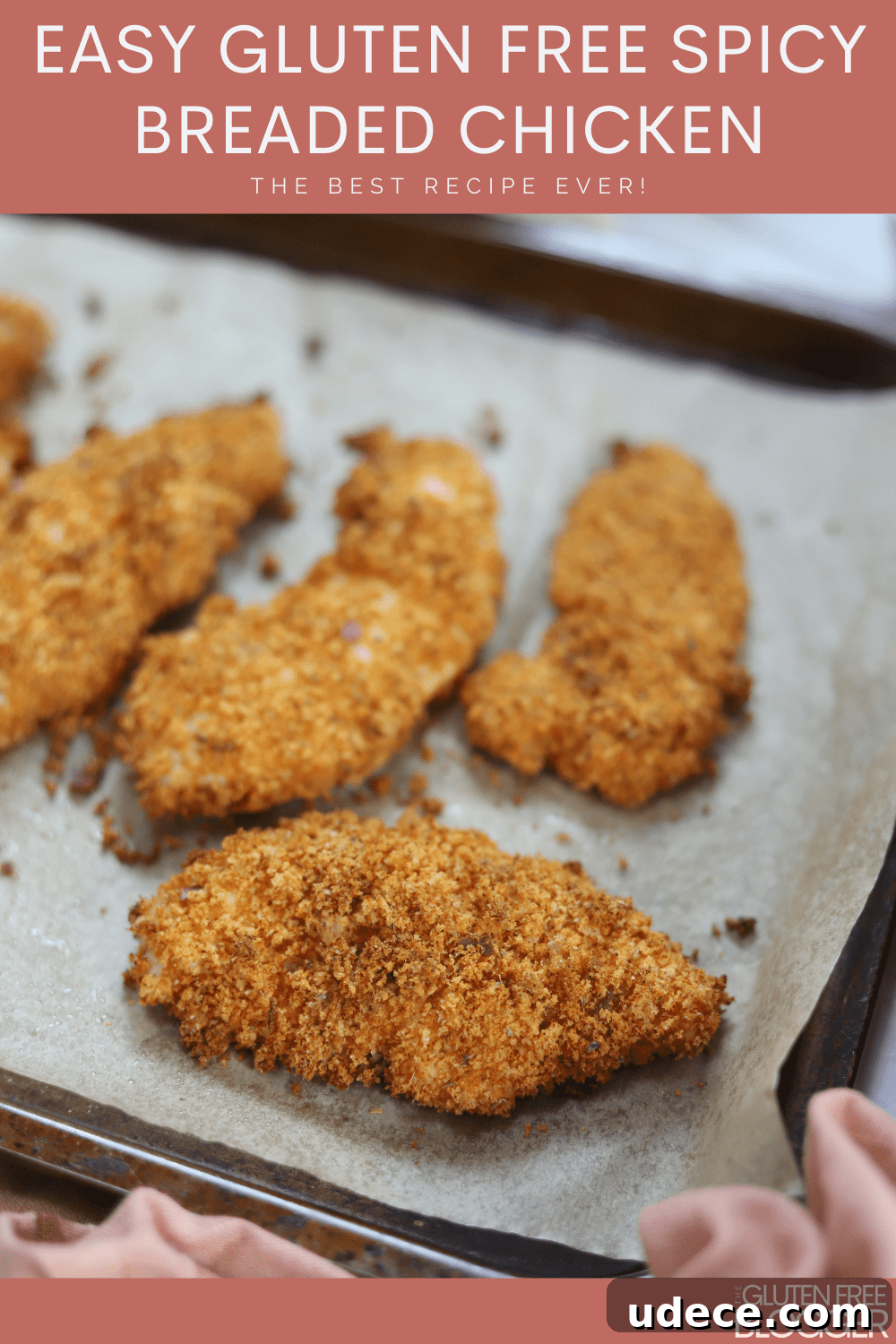 Spicy Gluten-Free Crispy Breaded Chicken Recipe 7 Spicy gluten free breaded chicken