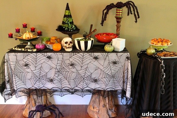 Adult Halloween Party Menu - RecipeGirl.com