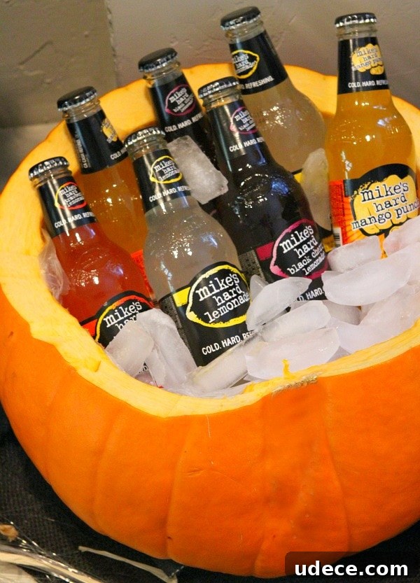 Adult Halloween Party - Pumpkin Cooler