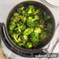 Crispy Air Fryer Broccoli Recipe — Quick Roasted Florets 8 air fried broccoli in the air fryer