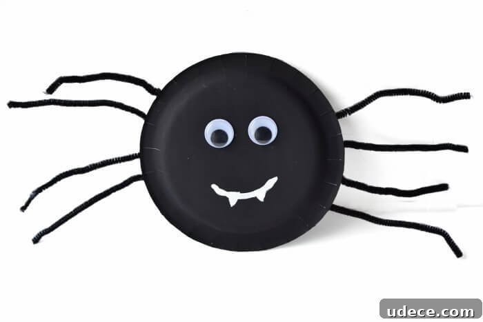 Cute Paper Plate Spider Craft for Kids — Step-by-Step Guide 7 Spider Halloween Craft for Kids