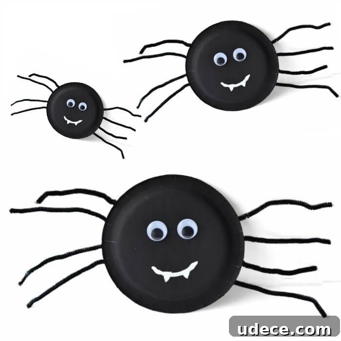 Cute Paper Plate Spider Craft for Kids — Step-by-Step Guide 9 spiders-square