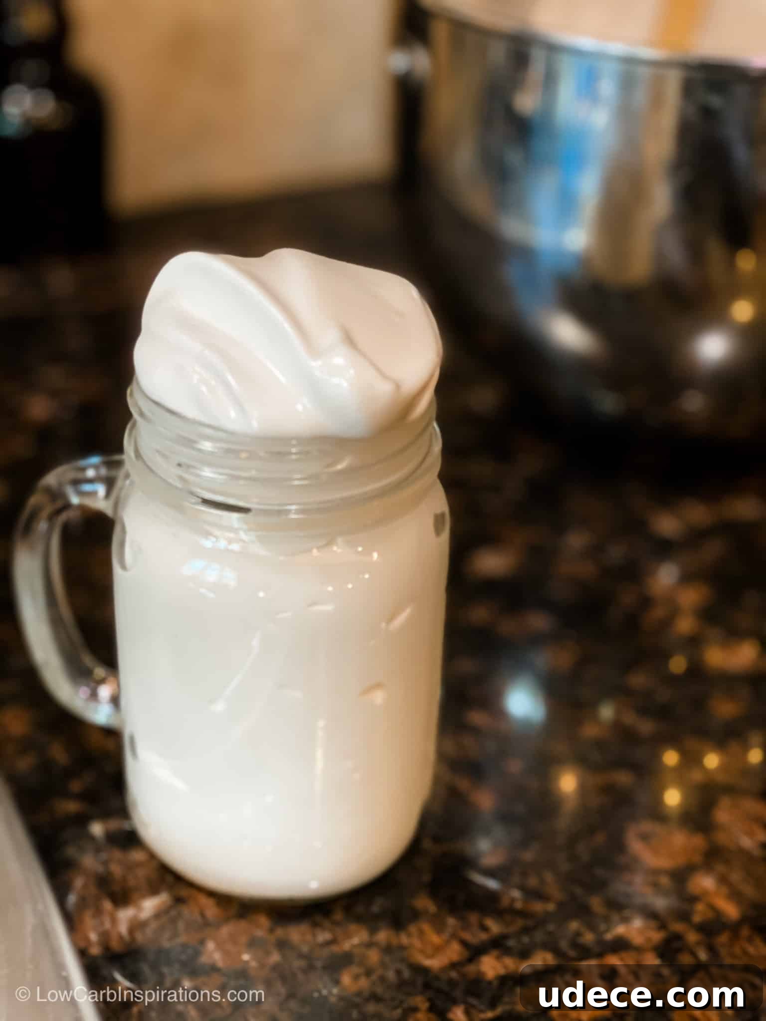 3 Ingredient Keto Marshmallow Fluff Recipe