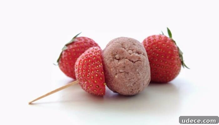 Strawberry Shortcake Energy Bites: No-Bake Protein Snack Recipe 5 img 3226 4