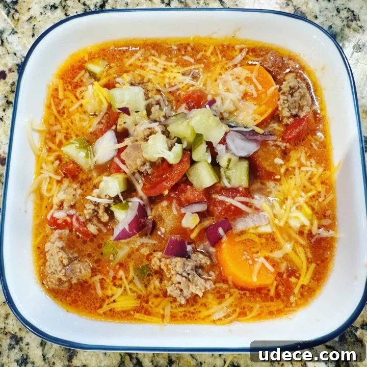 Instant Pot Hamburger Deluxe Stew