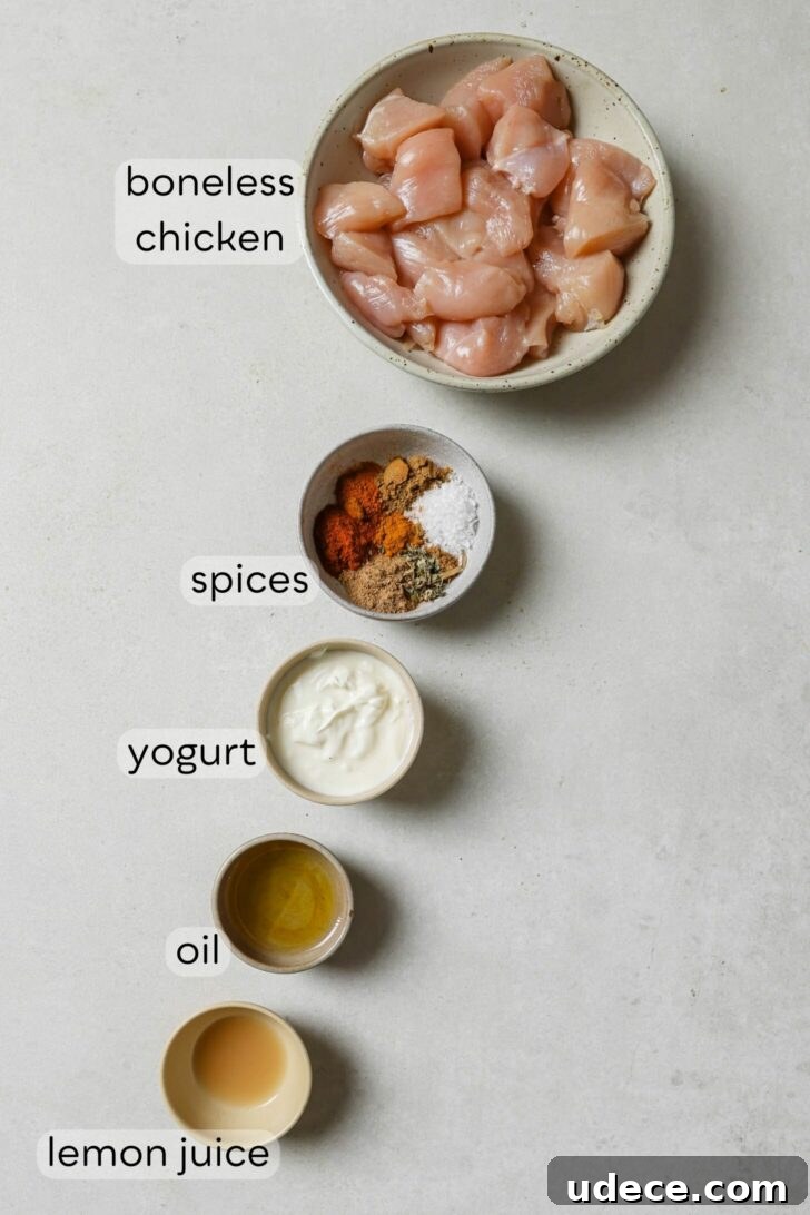 Authentic Butter Chicken Recipe: Tried and Perfected After 20 Tests 5 Ingredients for Butter Chicken Marinade.