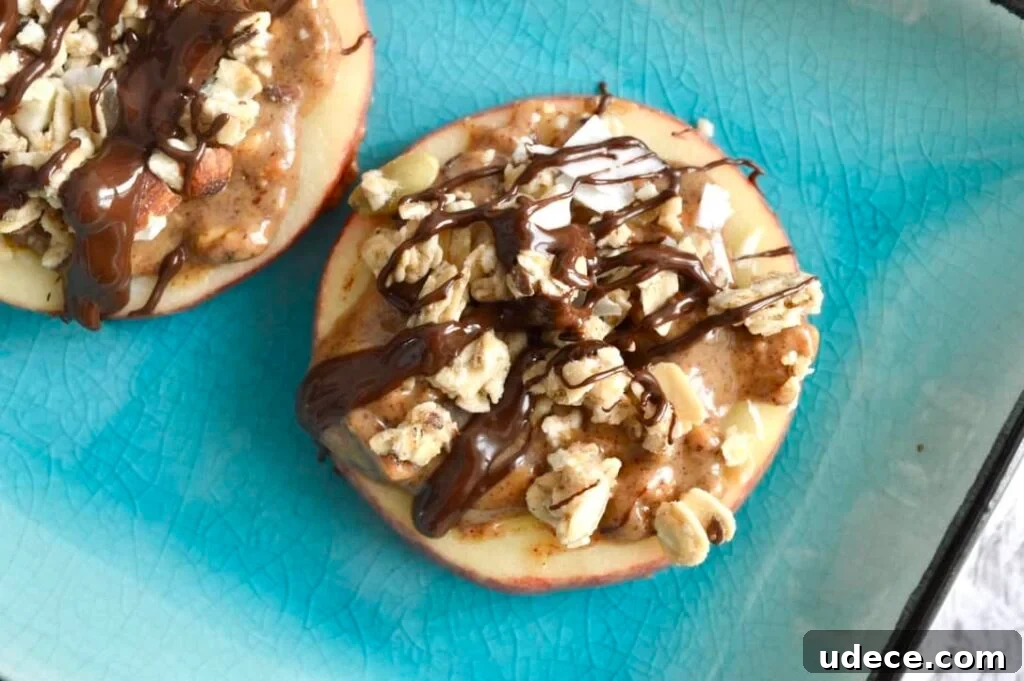 10 Gluten- and Dairy-Free Snacks You’ll Want to Try 7 chocolate peanut butter granola apple bites