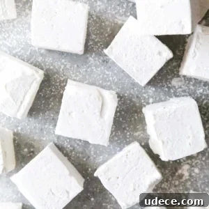 How to Make Fluffy Homemade Marshmallows at Home 15 fluffy marshmallow squares flavored with honey.
