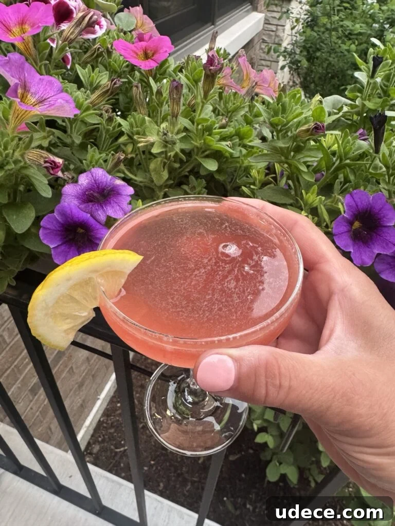 Cranberry Yuzu Martini Recipe – Bright Citrus Holiday Cocktail 2 A cranberry yuzu martini
