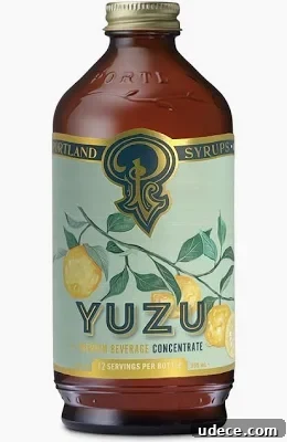Cranberry Yuzu Martini Recipe – Bright Citrus Holiday Cocktail 3 A bottle of yuzu concentrate