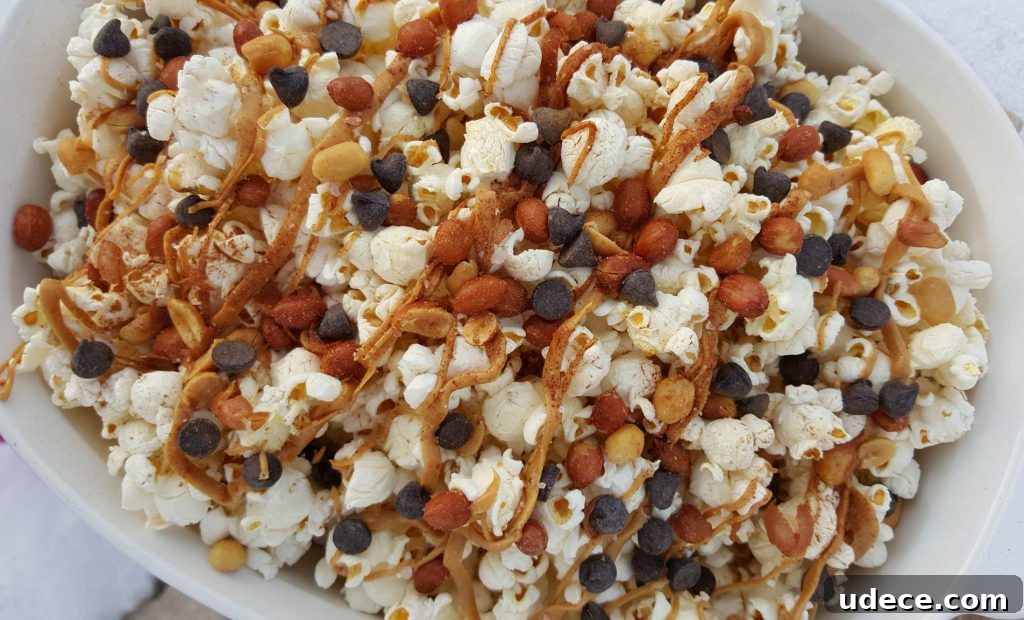 Salted Caramel Peanut Butter Popcorn Recipe 3 Salty-Sweet PB Popcorn