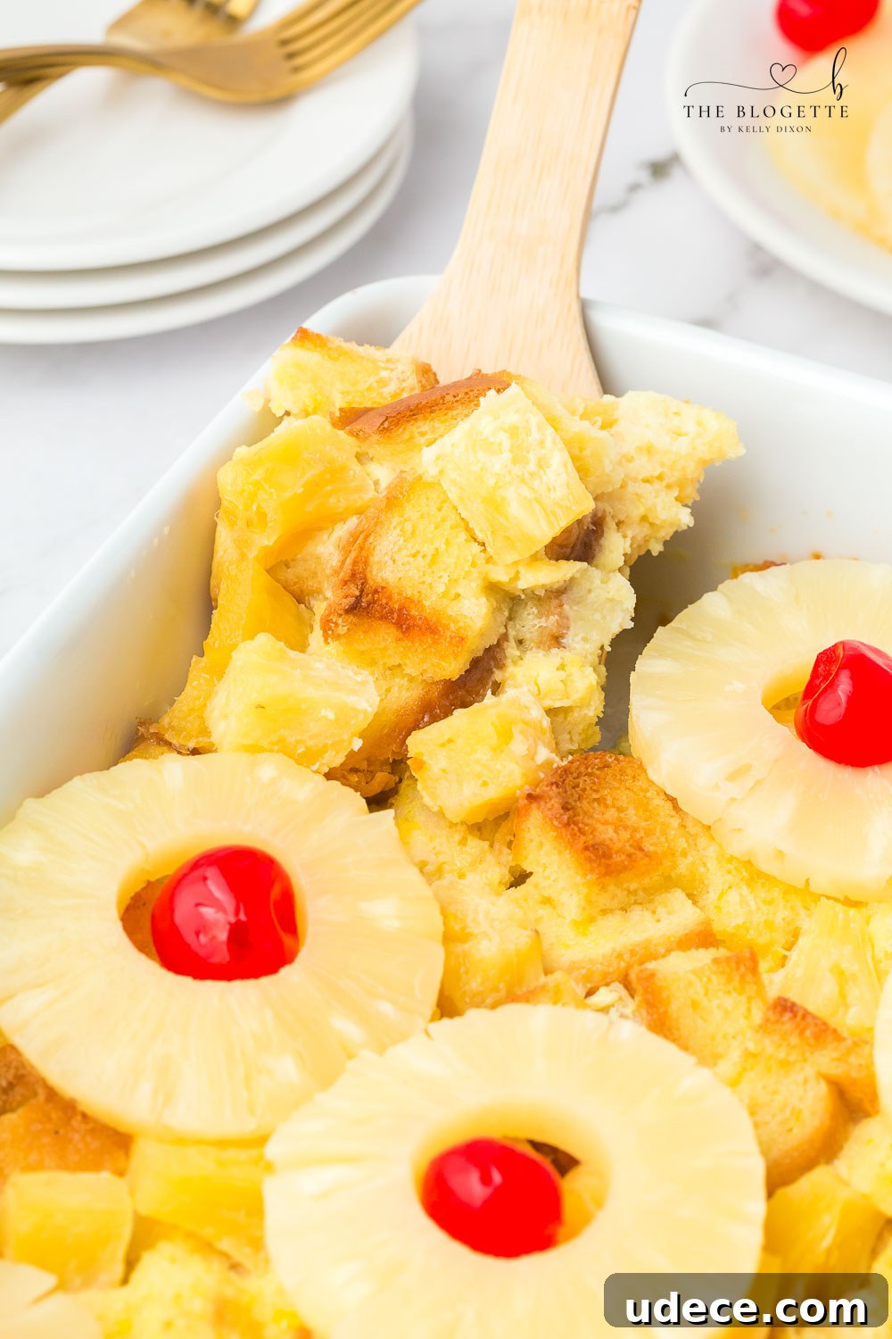 Creamy Pineapple Casserole with Crunchy Topping Recipe 10 Casserole with bread and pineapples