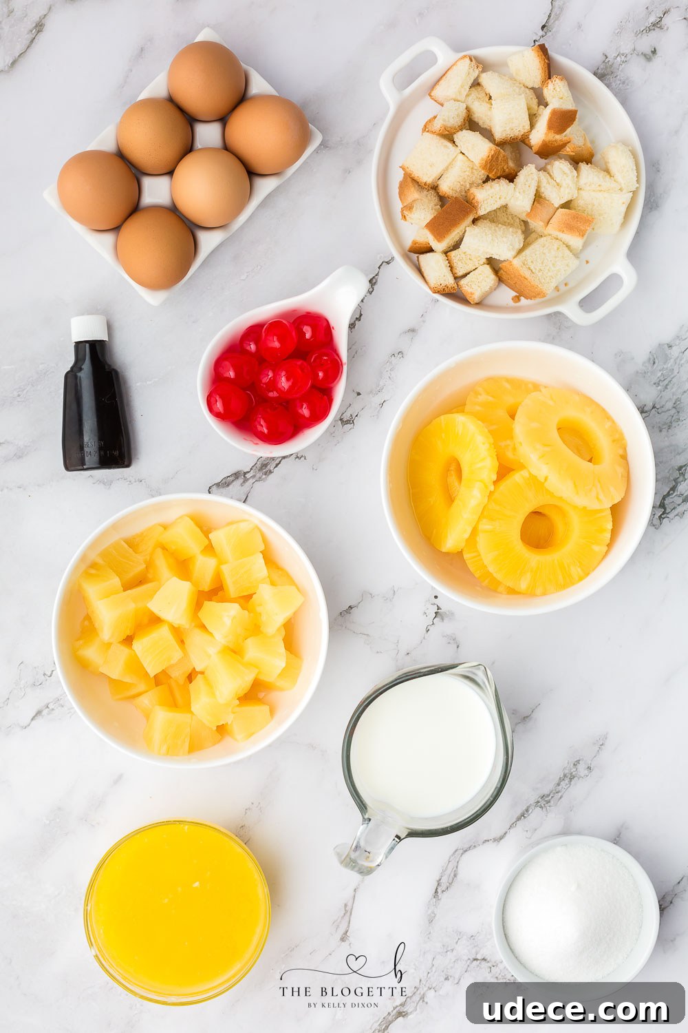 Creamy Pineapple Casserole with Crunchy Topping Recipe 4 Ingredients