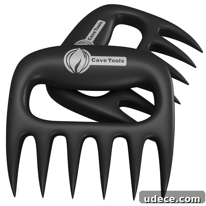 Savory Slow-Cooker Pulled Pork Recipe for Tender, Juicy Meat 6 Pulled pork shredder knives- make it even easier to shred pork with these claws!