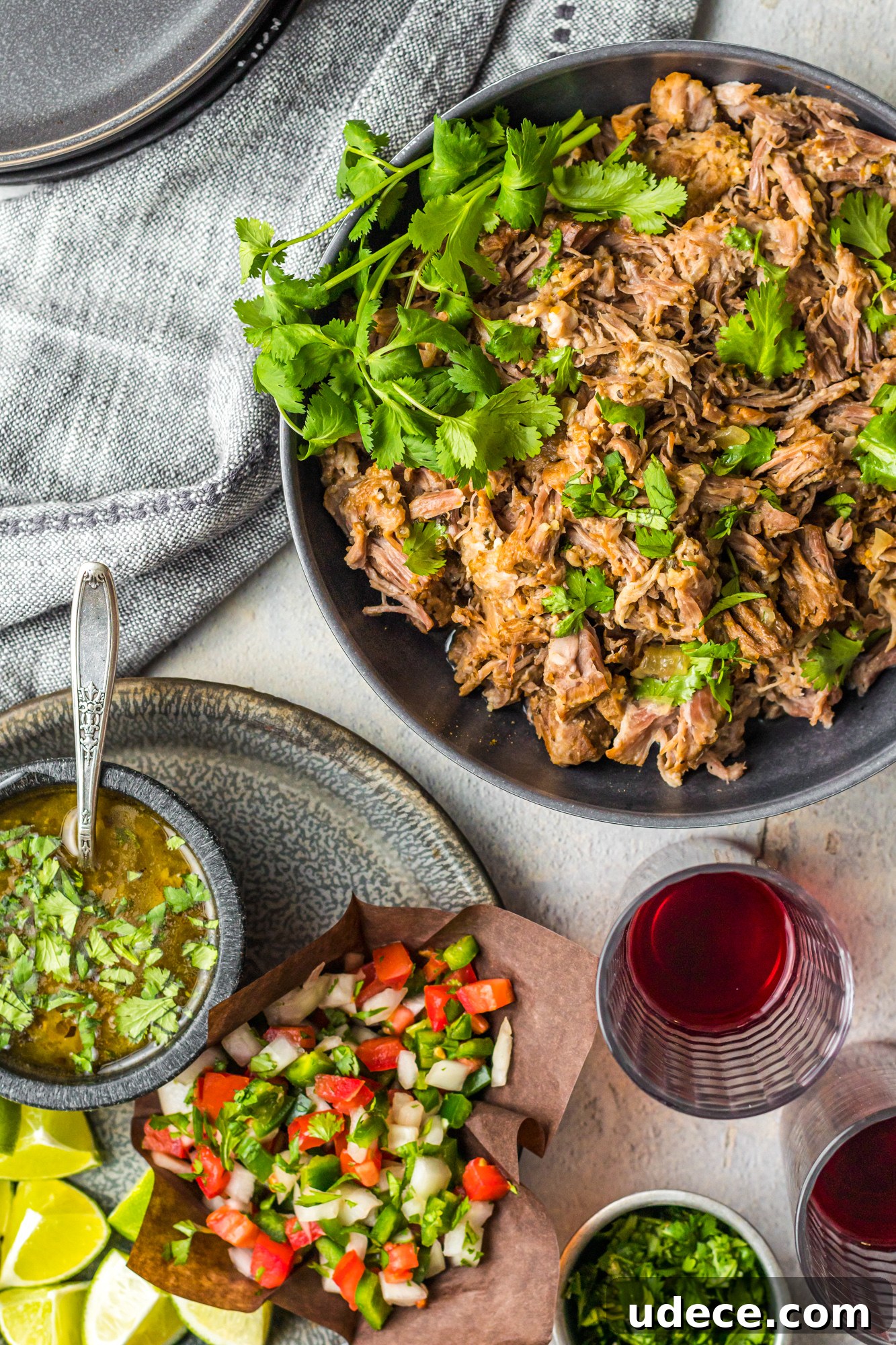 Juicy Instant Pot Pork Roast with Garlic and Herbs 6 Instant Pot Pulled Pork Roast with cilantro