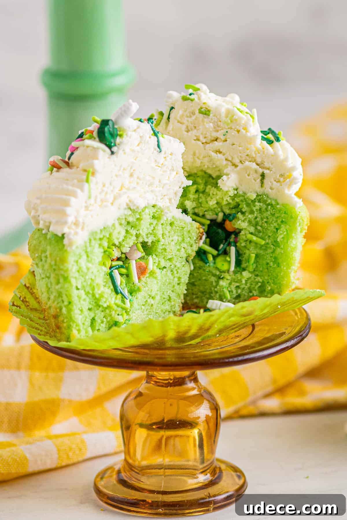 Festive Cinco de Mayo Cupcake Recipes and Decorating Ideas 2 cinco de mayo pinata cupcake cut in half