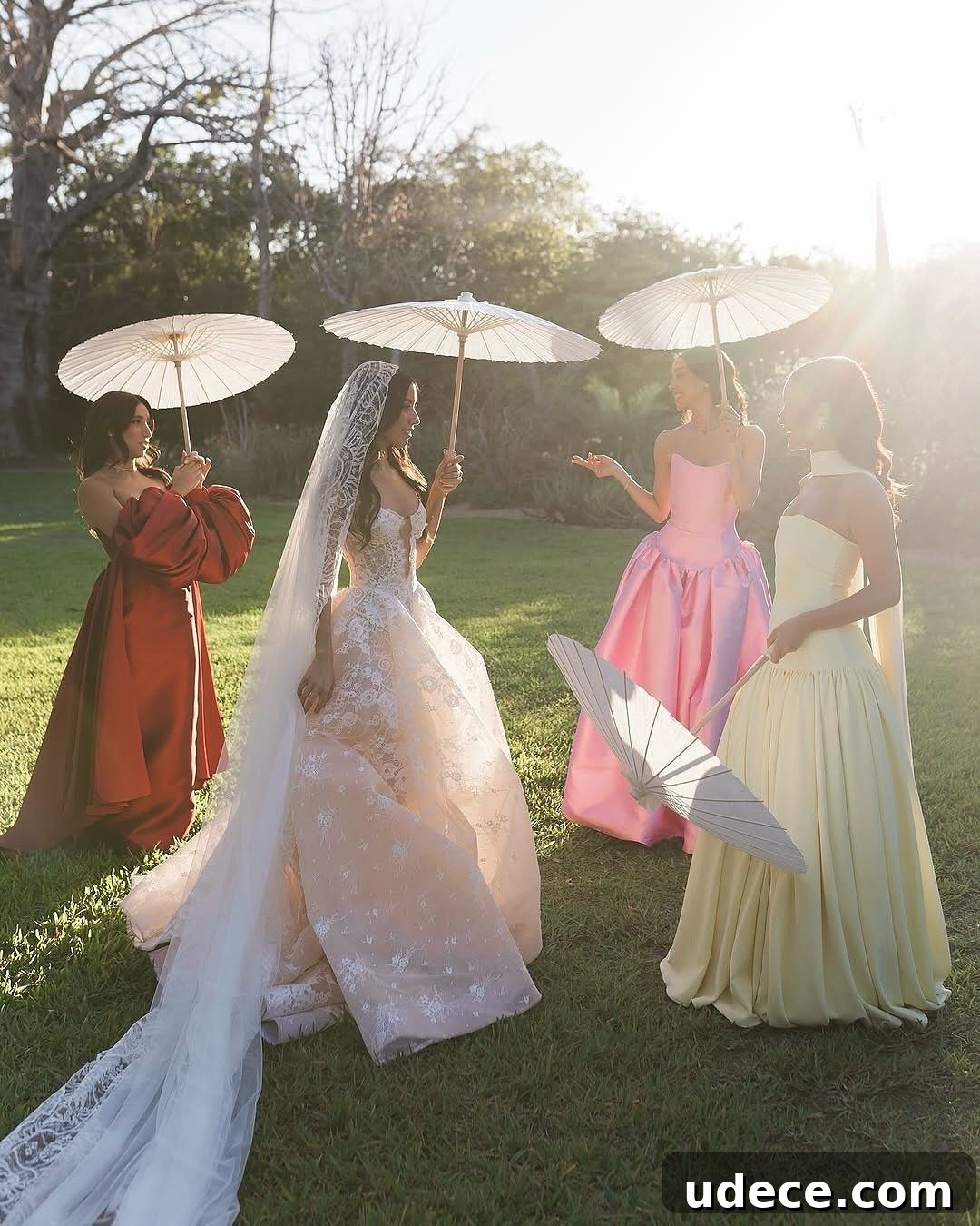 23 Whimsical Garden Wedding Ideas for a Magical Outdoor Celebration 19 17. Perfect Parasols
