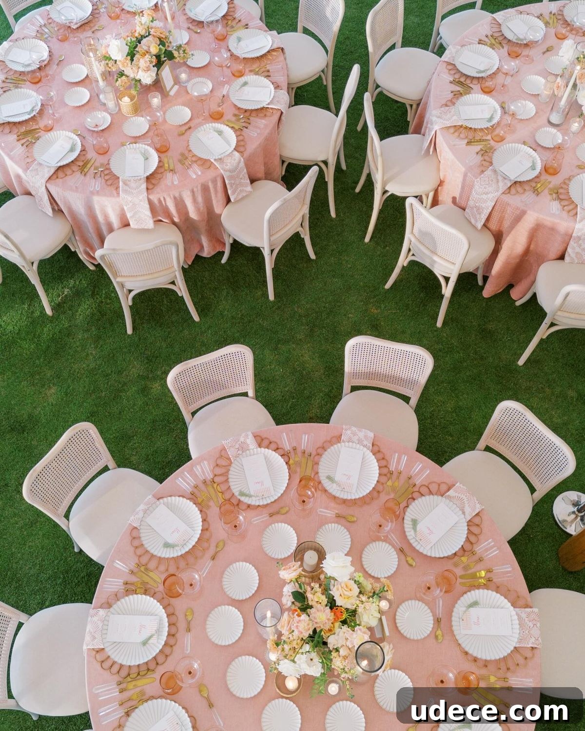 23 Whimsical Garden Wedding Ideas for a Magical Outdoor Celebration 20 18. Pretty in Pink