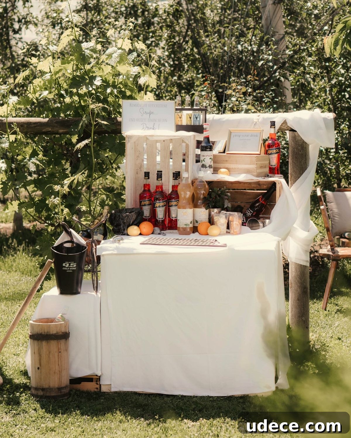 23 Whimsical Garden Wedding Ideas for a Magical Outdoor Celebration 24 22. Garden Bar