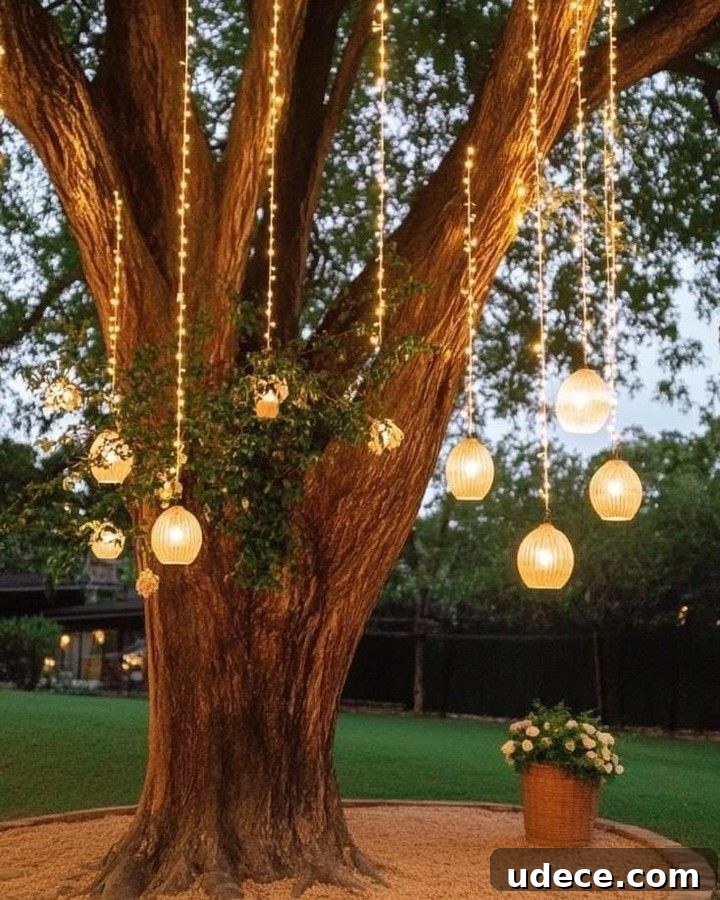 23 Whimsical Garden Wedding Ideas for a Magical Outdoor Celebration 6 4. Enchanting Lights