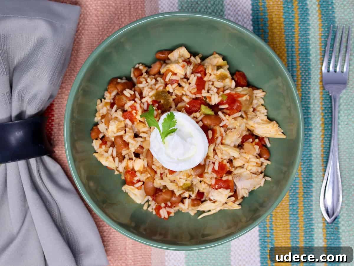 20-minute spicy chicken and rice bowls featured image
