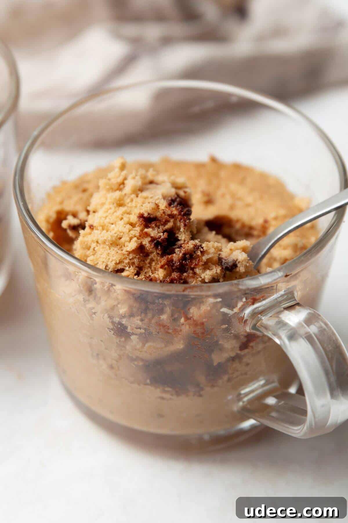 Protein Powder Mug Cake Recipe — Quick Single-Serve Dessert 2 healthy one minute protein powder microwave mug cake made with protein powder