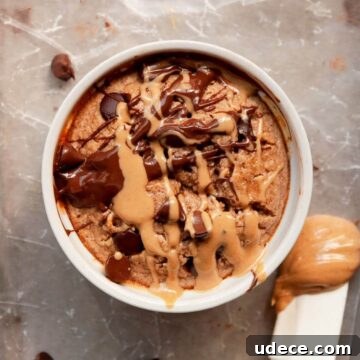 single-serve high protein baked oats