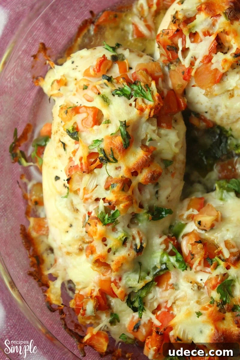 Baked Pico de gallo Chicken