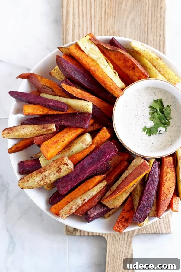 The best recipe for easy sweet potato sticks in the oven.