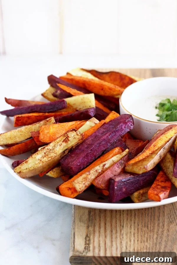 Easy Cinnamon Sweet Potato Sticks.