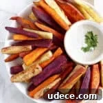 An easy recipe for sweet potato sticks.