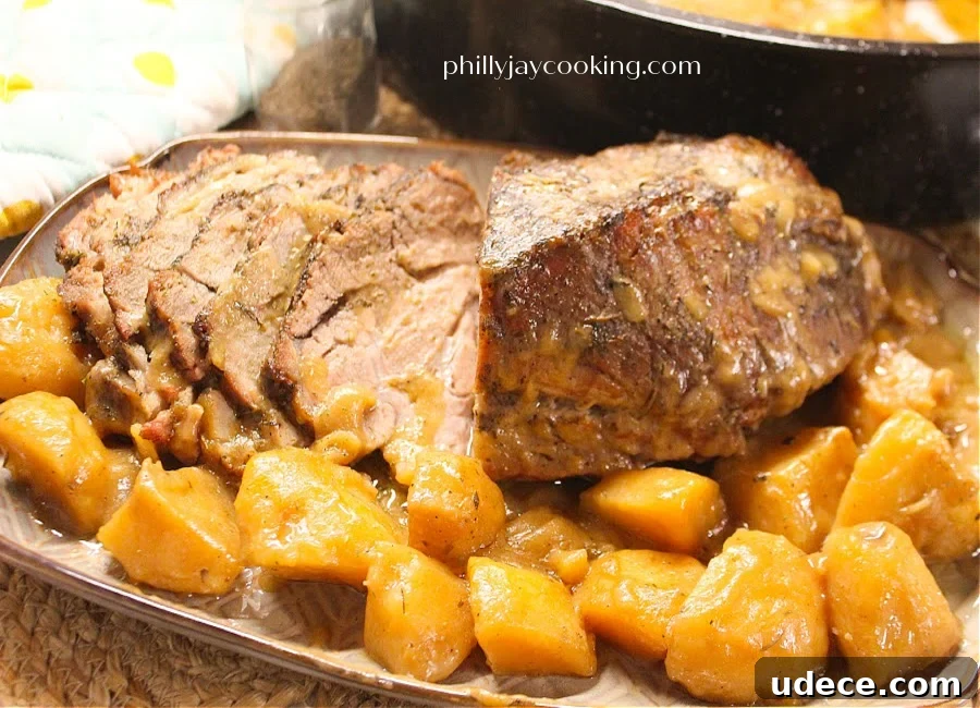 Grandma Gwen’s Sunday Roast Pork — Juicy Tender Oven-Roasted Pork 2 The Best Roast Pork Gravy Recipe