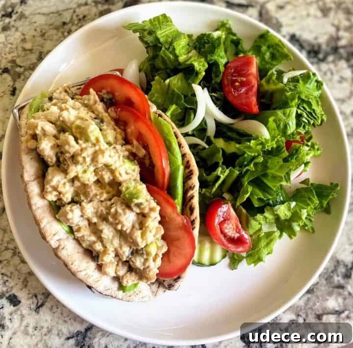 chickpea tuna salad recipe