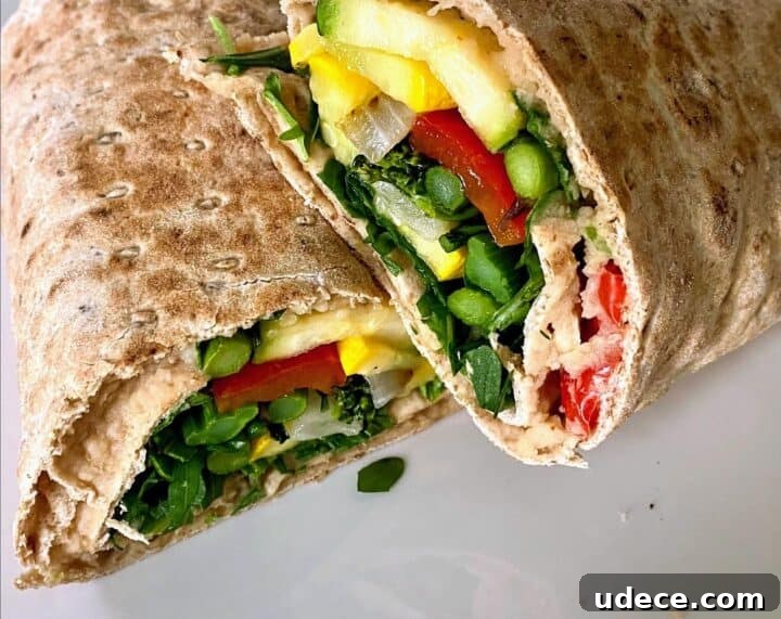 veg wrap