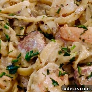 Blackstone Lemon Pesto Surf and Turf Alfredo