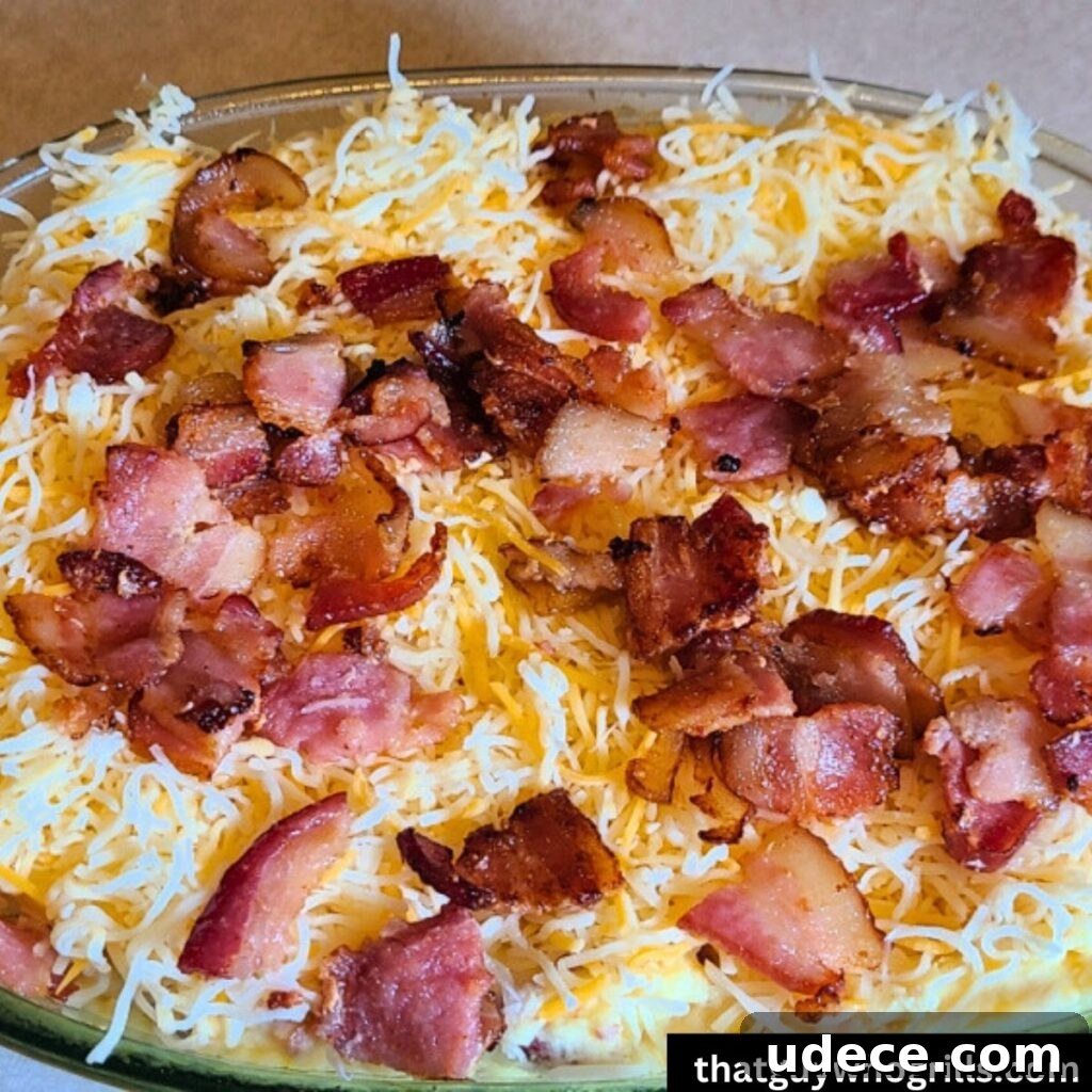 Smoked Cheesy Loaded Potatoes Recipe for Camping or BBQ 5 Cheesy Loaded Potatoes Before Smoking