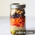 Thai Quinoa Mason Jar Salad