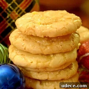 Zesty Lemon Ice Cookie Recipe for Bright, Chewy Treats 8 Stack of lemon cookies