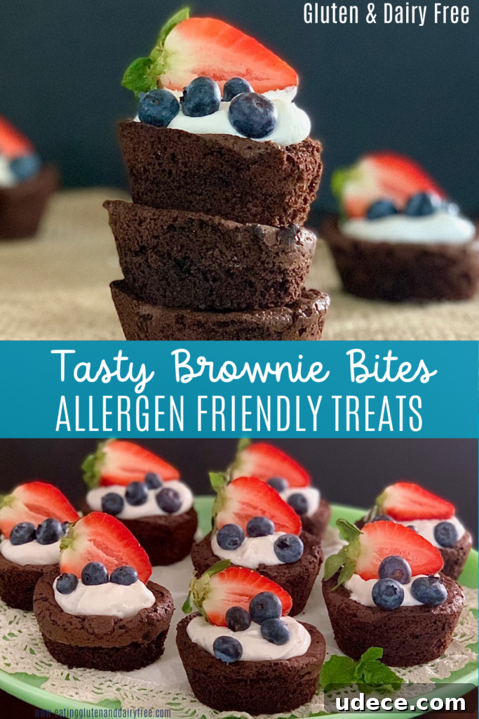 Mini Homemade Brownie Bites Recipe for Decadent Snackable Treats 2 img 5144 1